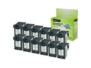 GREENCYCLE 12PK High Capacity 63XL 63 XL F6U64A Black Ink Cartridge Compatible for HP OfficeJet 3831 Printer,with Chip