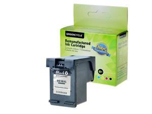 GREENCYCLE 1PK High Yield 901XL 901 XL CC654AN Black Ink Cartridge Compatible for HP Officejet G510a J4524 4500 Printer