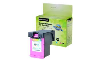 GREENCYCLE 1PK High Yield 901XL 901 XL CC656AN Tri-color Ink Cartridge Compatible for HP Officejet G510n J4550 4680 Printer