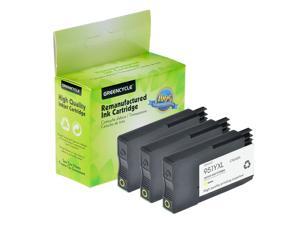 Yellow, 2 Pack GREENCYCLE High Yield Remanufactured Ink Cartridge ...