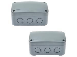 1 Pack IP66 Outdoor Waterproof Junction Box Enclosure Case Box Shell 125x86x62mm 