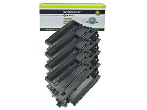 GREENCYCLE 4 Pack Compatible Black Toner Cartridge Replacement for HP CE255X 55X CE255A 55A LaserJet Enterprise P3015dn P3015x LaserJet Pro 500 MFP M521dn M521dw Printer GREENCYCLE 4 Pack Compatible Black Toner Cartridge Replacement for HP CE255X 55X CE255A 55A LaserJet Enterprise P3015dn P3015x LaserJet Pro 500 MFP M521dn M521dw Printer