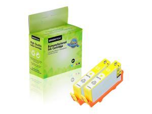 GREENCYCLE 2PK High Yield 935 935XL C2P26AN Yellow Ink Cartridge Compatible for HP OfficeJet Pro 6230 6220 6812 6815 6820 6830 6835 6836 Printer