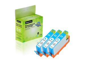 GREENCYCLE 3PK High Yield 935 935XL C2P24AN Cyan Ink Cartridge Compatible for HP OfficeJet Pro 6230 6220 6812 6815 6820 6830 6835 6836 Printer