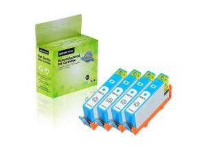 GREENCYCLE 4PK High Yield 935 935XL C2P24AN Cyan Ink Cartridge Compatible for HP OfficeJet Pro 6230 6220 6812 6815 6820 6830 6835 6836 Printer
