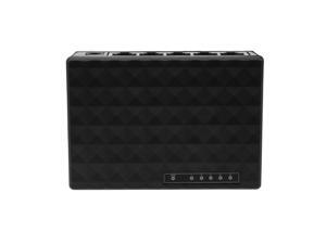 US Plug 5 Port 10/100/1000Mbps Adaptive RJ45 Ports Fast LAN Ethernet Network Switch Desktop Networking Switches HUB Adapter