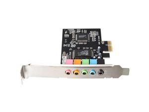 PCI-E 5.1 Sound 6 port sound card CMI8738 cinema stereo Surround Sound Card PCI-E 5.1 Sound 6 port sound card CMI8738 cinema stereo Surround Sound Card