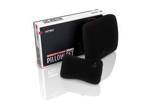 Nitro Concepts Memory Foam Pillow-Set Black/Black Nitro Concepts Memory Foam Pillow-Set Black/Black