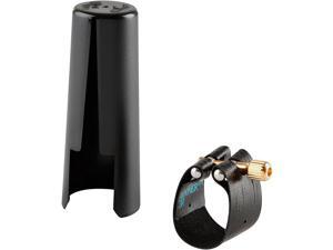 Rovner Dark Baritone Saxophone Ligature And Cap 3R - fits Most Rubber Bari Sax Mouthpieces Rovner Dark Baritone Saxophone Ligature And Cap 3R - fits Most Rubber Bari Sax Mouthpieces