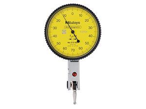 1PC Mitutoyo 7327 Dial Thickness Gage Flat Anvil Standard Type 0-1mm Range #V2CH 