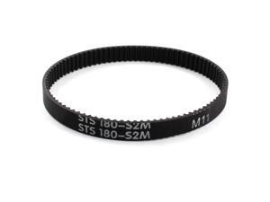 1PCS S2M-152 76 Teeth 6mm Width Black Rubber Cogged Industrial Timing Belt 1PCS S2M-152 76 Teeth 6mm Width Black Rubber Cogged Industrial Timing Belt
