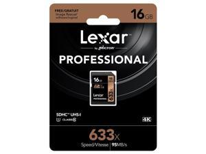 Lexar SDHC Card 16GB 633x Professional Class 10 UHS-I