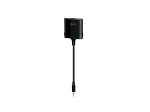 iLuv _i111_ 2_Way Splitter Adapter with Independent Volume Control_Mute for iPhone 6 Plus_6_5S_ iPad Air_Mini_ Samsung S6_S5_ iLuv _i111_ 2_Way Splitter Adapter with Independent Volume Control_Mute for iPhone 6 Plus_6_5S_ iPad Air_Mini_ Samsung S6_S5_