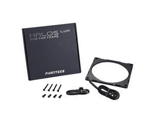 Phanteks PH-FF140RGBA_BK01 Halos Lux RGB Fan Frame High density LEDs RGB 140mm fan mounting Phanteks PH-FF140RGBA_BK01 Halos Lux RGB Fan Frame High density LEDs RGB 140mm fan mounting