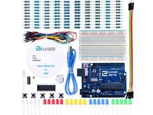 Elegoo EL-KIT-004 UNO Project Basic Starter Kit with Tutorial and UNO R3 for Arduino Elegoo EL-KIT-004 UNO Project Basic Starter Kit with Tutorial and UNO R3 for Arduino