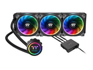 Thermaltake Floe Triple Riing RGB 360 TT Premium Edition PWM TR4 LGA2066 Ready AIO Liquid Cooling System CPU Cooler CL-W158-PL12SW-A Thermaltake Floe Triple Riing RGB 360 TT Premium Edition PWM TR4 LGA2066 Ready AIO Liquid Cooling System CPU Cooler CL-W158-PL12SW-A