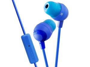 JVC HAFR37A Marshmallow Headphones with Mic, Blue