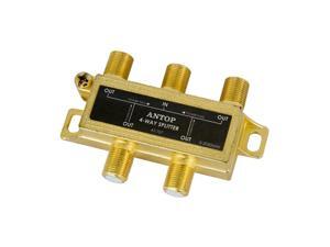 ANTOP Coaxial Cable Splitter Ultra Mini Distribution for Satellite TV Antenna Signals 2GHz- 5-2050MHz (AT-707) ANTOP Coaxial Cable Splitter Ultra Mini Distribution for Satellite TV Antenna Signals 2GHz- 5-2050MHz (AT-707)