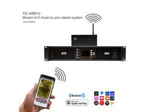 WBR12 Wifi(AirPlay2)&Bluetooth5.0 Multiroom Transmitter &Receiver w/USB,Audio-In,Fibre, HDMI Inputs WBR12 Wifi(AirPlay2)&Bluetooth5.0 Multiroom Transmitter &Receiver w/USB,Audio-In,Fibre, HDMI Inputs