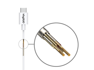 VOGDUO USB-C to USB-C short cable- 4 inches, travel friendly and pocket friendly, compatible with Samsung Galaxy, Google Pixel, and laptops with USB-C port. VOGDUO USB-C to USB-C short cable- 4 inches, travel friendly and pocket friendly, compatible with Samsung Galaxy, Google Pixel, and laptops with USB-C port.