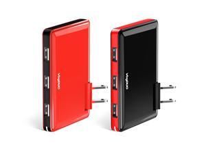 VogDUO Double Pack- 3 Ports USB Quick Charge Wall Charger(5V/6A; 30W)-Portable with Swivel Plug - for iPhone iPad, Samsung Galaxy Note, Nexus, Blackberry, Bluetooth Speaker Headset & Power Bank VogDUO Double Pack- 3 Ports USB Quick Charge Wall Charger(5V/6A; 30W)-Portable with Swivel Plug - for iPhone iPad, Samsung Galaxy Note, Nexus, Blackberry, Bluetooth Speaker Headset & Power Bank