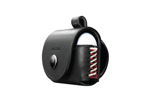 VogDUO- Italian Genuine Leather Case for AirPods Pro, portable carry case, Lightning port slot design, Belt Loop design, premium metal hook for the bag, keychain or jeans, YKK button applied- Black VogDUO- Italian Genuine Leather Case for AirPods Pro, portable carry case, Lightning port slot design, Belt Loop design, premium metal hook for the bag, keychain or jeans, YKK button applied- Black