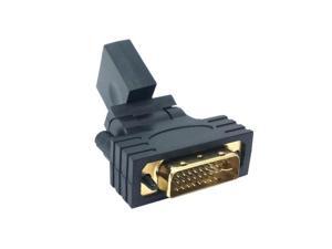 1080p DVI male to HDMI Female 360 degree Rotating Swivel Adapter for HDTV Video Card 1080p DVI male to HDMI Female 360 degree Rotating Swivel Adapter for HDTV Video Card