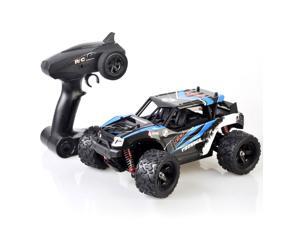 Pulselabz 1:18 Car High-Speed 35km/h 4WD Remote Control RC 2.4Ghz Offroad RC Truggy Monster Truck Buggy All Terrain Blue Pulselabz 1:18 Car High-Speed 35km/h 4WD Remote Control RC 2.4Ghz Offroad RC Truggy Monster Truck Buggy All Terrain Blue