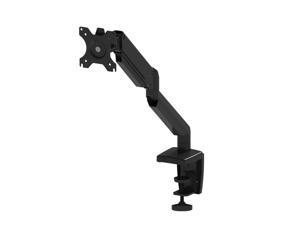 MotionGrey Single Metal Computer Monitor Arm Stand Quick Release Vesa Mount Installation for up to 32 inch screen - Black Arms