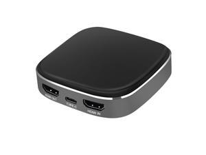 4K/60Hz HDMI to Type-C Capture Card Box Live Broadcast Support Mobile Phone Live Straming Real 60fps No delay for Game Console/TV BOX/Camera/TV BOX 4K/60Hz HDMI to Type-C Capture Card Box Live Broadcast Support Mobile Phone Live Straming Real 60fps No delay for Game Console/TV BOX/Camera/TV BOX