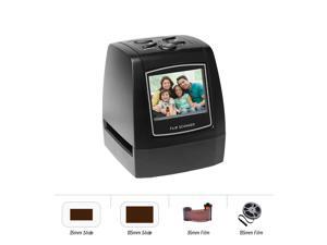 Portable Negative Film Scanner 5MP 35mm 135mm Slide Film Converter Photo Digital Image Viewer with 2.4" LCD Build-in Editing Software