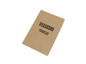 2 PCS Vagarant Traveler Small Version Vintage Paper Random Writing Notebook  Kraft Paper JN01S