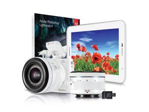 Samsung NX1100 Compact Camera and Samsung Galaxy Tab 2 7.0 Tablet Bundle with 20-50mm Lens and Camera Strap Samsung NX1100 Compact Camera and Samsung Galaxy Tab 2 7.0 Tablet Bundle with 20-50mm Lens and Camera Strap