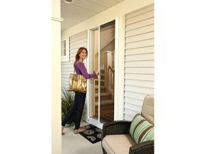 Retractable Screen Door White Retractable Screen Door White