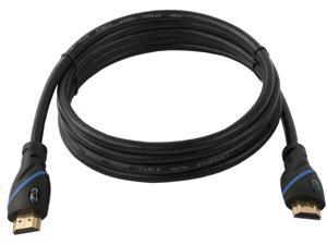 C&E 8 FT (2.4 M) High Speed HDMI Cable Male to Male with Ethernet Black (8 Feet/2.4 Meters) Supports 4K 30Hz, 3D, 1080p and Audio Return CNE618616 C&E 8 FT (2.4 M) High Speed HDMI Cable Male to Male with Ethernet Black (8 Feet/2.4 Meters) Supports 4K 30Hz, 3D, 1080p and Audio Return CNE618616