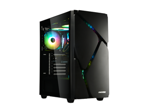 Enermax MarbleShell MS30 ARGB Tempered Glass Side Panel ATX Mid Tower PC Gaming Case with Triple ARGB Fans (4 Pre-Installed Fans) - Black Enermax MarbleShell MS30 ARGB Tempered Glass Side Panel ATX Mid Tower PC Gaming Case with Triple ARGB Fans (4 Pre-Installed Fans) - Black