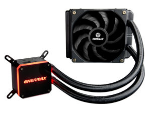 Enermax LIQMAX III 120, All-in-one CPU Liquid Cooler for AM4 / LGA1200, 120mm Radiator, Dual-Chamber Water Block, Dual-Convex Blade Fan,