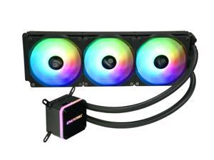 Enermax LIQMAX III ARGB 360, Addressable RGB All-in-one CPU Liquid Cooler for AM4 / LGA1200, 360mm Radiator, Dual-Chamber Water Block, ARGB Fan Enermax LIQMAX III ARGB 360, Addressable RGB All-in-one CPU Liquid Cooler for AM4 / LGA1200, 360mm Radiator, Dual-Chamber Water Block, ARGB Fan