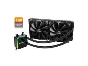 Enermax LIQTECH TR4 II 280 Addressable RGB All-in-one CPU Liquid Cooler for TR4, 280mm Radiator, Dual Chamber RGB Pump, T.B. Pressure fan blades Enermax LIQTECH TR4 II 280 Addressable RGB All-in-one CPU Liquid Cooler for TR4, 280mm Radiator, Dual Chamber RGB Pump, T.B. Pressure fan blades