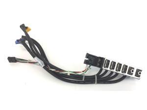 HP Compaq 8200 Desktop Front Panel USB Audio Port with Cable 611897-001 HP Compaq 8200 Desktop Front Panel USB Audio Port with Cable 611897-001