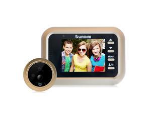 Danmini Q8 2.4 inch Color Screen 1.0MP Security Camera No Disturb Peephole Viewer, Support TF Card  / Night Vision / PIR Motion Detection