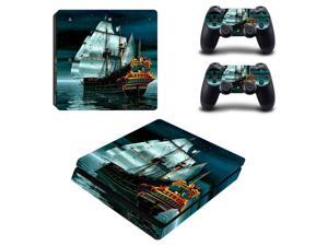 BY060 Fashion Sticker Icon Protective Film for PS4 Slim