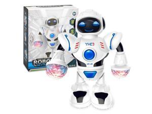 Electric Hyun Dance Robot LED Light Music Children Educational Toys