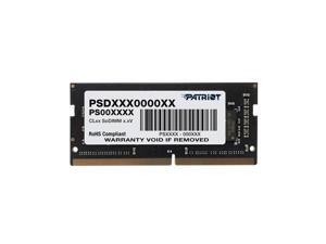 Patriot Memory Signature Line DDR4 8GB 2133MHz SODIMM Memory Module - PSD48G213381S Patriot Memory Signature Line DDR4 8GB 2133MHz SODIMM Memory Module - PSD48G213381S