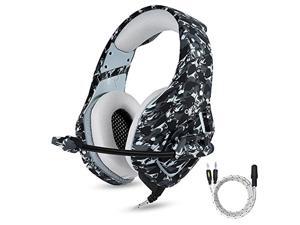 ONIKUMA Gaming Headset with Mic for New Xbox One, PS4, Nintendo Switch, Over Ear 3.5mm Stereo Sound Headphones with Mic Noise Isolating for iPhone, Ipad, PC, Laptop ONIKUMA Gaming Headset with Mic for New Xbox One, PS4, Nintendo Switch, Over Ear 3.5mm Stereo Sound Headphones with Mic Noise Isolating for iPhone, Ipad, PC, Laptop