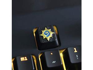 All Gaming Keycaps DIY Metal Keycap Stereo Embossed Personality Keycap for Cherry Switches Mechanical Keyboards (Hearthstone) All Gaming Keycaps DIY Metal Keycap Stereo Embossed Personality Keycap for Cherry Switches Mechanical Keyboards (Hearthstone)