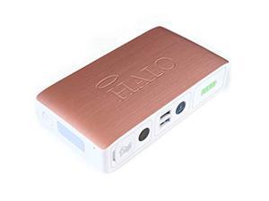 HALO Bolt Compact Portable Car Jump Starter - Car Battery Jump Starter with 2 USB Ports to Charger Devices, Portable Car Charger - Rose Gold HALO Bolt Compact Portable Car Jump Starter - Car Battery Jump Starter with 2 USB Ports to Charger Devices, Portable Car Charger - Rose Gold