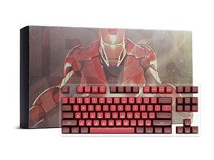 DROP Marvel Iron Man Custom MT3 Keycap Set, ABS Hi-Profile Keyboard Keycaps, Doubleshot Legends, MX Style (Base Kit)