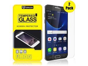 [2-Pack] Tekcoo Compatible for Samsung Galaxy S7 Screen Protector, [Tempered Glass] Ultra 0.26mm Thin HD Clear Premium Anti-Scratch Screen Protector Cover Replacement for Samsung Galaxy S7 S VII G930