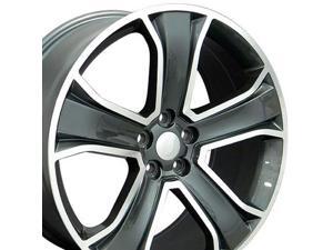 OE Wheels 20 Inch Fits Land Rover Discovery II LR3 LR4 Range Rover Range Rover Sport Range Rover Style LR08 Gunmetal Machined 20x9.5 Rim Hollander 72221 OE Wheels 20 Inch Fits Land Rover Discovery II LR3 LR4 Range Rover Range Rover Sport Range Rover Style LR08 Gunmetal Machined 20x9.5 Rim Hollander 72221